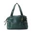 Bolsas Femininas De Couro Legitimo Lirom Macio Alça de Ombro Alta Qualidade Verde
