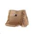 Bolsas Femininas Couro Legítimo Lirom Alça Corrente Dourada Luxuosa Nude