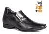 Sapato Rafarillo Office Alth Você+Alto 7cm Preto 53001 Couro Preto
