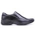 Sapato Social Masculino Pelica Jota Pe 3d Couro Original Preto