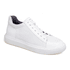 Tênis Masculino Rafarillo Alth Em Couro Aumenta Altura 7cm Branco