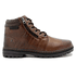 Bota Masculina Coturno Preto Marrom Modelo Com Zíper Laroche Chocolate