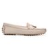 Mocassim Feminino Nice Em Couro Gelo Savelli
