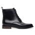 Bota Coturno Feminino Victoria Em Couro Preto Savelli