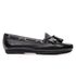 Mocassim Feminino Lille Em Couro Preto Savelli 