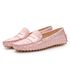 Mocassim Feminino Nice Em Couro Rosa Savelli