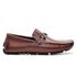 Mocassim Masculino Comfort Moc Em Couro Látego Pinhão Savelli