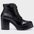 Bota Coturno ESTELA de amarrar PRETA 