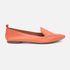 Mocassim Feminino Ana em Couro Coral