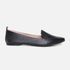 Mocassim Feminino Ana em Couro Preto