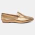 Mocassim Feminino Daniela em Couro Bronze