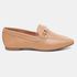 Mocassim Feminino Mara em Couro Caramelo