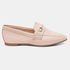 Mocassim Feminino Mara em Couro Nude
