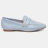 Mocassim Feminino Alice em Couro Blue