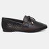Mocassim Feminino Laura em Couro Preto