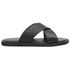 Sandália Leather Cartola Preta