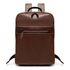 MOCHILA PORTA NOTEBOOK MASCULINA EM COURO MARROM 