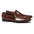 Sapato Loafer Masculino Social Em Couro Marrom