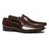 Sapato Loafer Masculino Social Em Couro Brown 