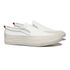 SLIP-ON MASCULINO CASUAL EM COURO BRANCO