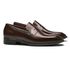 SAPATO LOAFER MASCULINO SOCIAL EM COURO MARROM COM CONFORTO