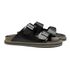 SANDÁLIA MASCULINA CASUAL EM COURO PRETO