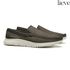 SAPATO MOCASSIM MASCULINO CASUAL EM COURO CINZA