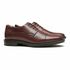 SAPATO DERBY MASCULINO SOCIAL EM COURO MARROM