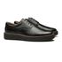 SAPATO DERBY MASCULINO CASUAL EM COURO PRETO