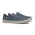 SLIP-ON MASCULINO CASUAL EM COURO AZUL