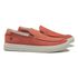 SAPATO MOCASSIM MASCULINO CASUAL EM COURO LARANJA COM CONFORTO