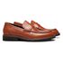 SAPATO LOAFER MASCULINO CASUAL EM COURO MARROM