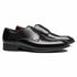 SAPATO DERBY MASCULINO SOCIAL EM COURO PRETO COM CONFORTO