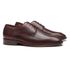  SAPATO DERBY MASCULINO SOCIAL EM COURO MARROM COM CONFORTO