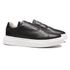 TÊNIS MASCULINO CASUAL EM COURO PRETO COM CONFORTO