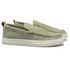  SAPATO MOCASSIM MASCULINO CASUAL EM COURO VERDE COM CONFORTO