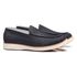 SAPATO MOCASSIM MASCULINO CASUAL EM COURO AZUL