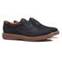 SAPATO DERBY MASCULINO CASUAL EM COURO AZUL