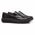 SAPATO MOCASSIM MASCULINO CASUAL EM COURO PRETO