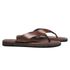CHINELO MASCULINO CASUAL EM COURO MARROM