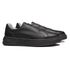 TÊNIS MASCULINO CASUAL EM COURO PRETO COM CONFORTO