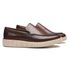 SAPATO MOCASSIM MASCULINO CASUAL EM COURO MARROM