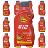 Kit 12 Aditivos para Óleo Motor Carros Bardahl B12 Plus Gasolina Álcool GNV 500ml