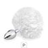 Plug de Metal P Com PomPom SI (5501) - Branco