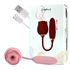 Vibrador Com Estimulador Formato Rosa Sophie SI (7633). - Rosa