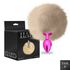 Plug Metálico PomPom Claro Hard (HA115-ST605) - Rosa