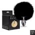 Plug de Metal PomPom Escuro Hard (HA115-ST607) - Preto