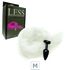 Plug de Plástico M Less Preto Com Cauda (HA169P) - Branco