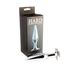 Plug de Metal Slim Com Pedras Variadas (HA172) - Cromado