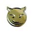 Separador de Palavras Formato de Emoji Diabinho (HA180EM) - Dourado